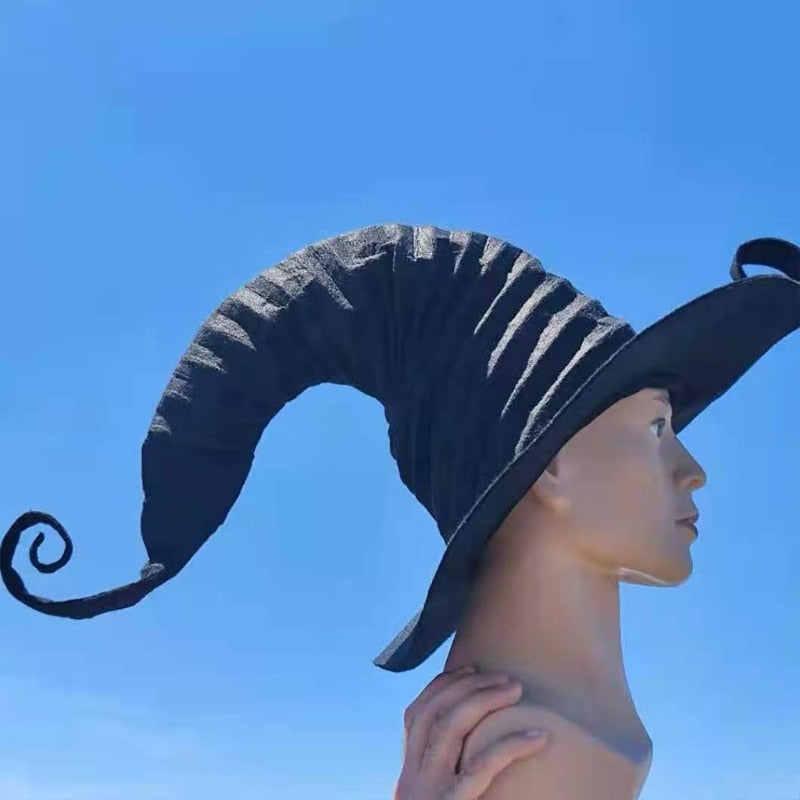 Angled Witch Steeple Wizard Hat