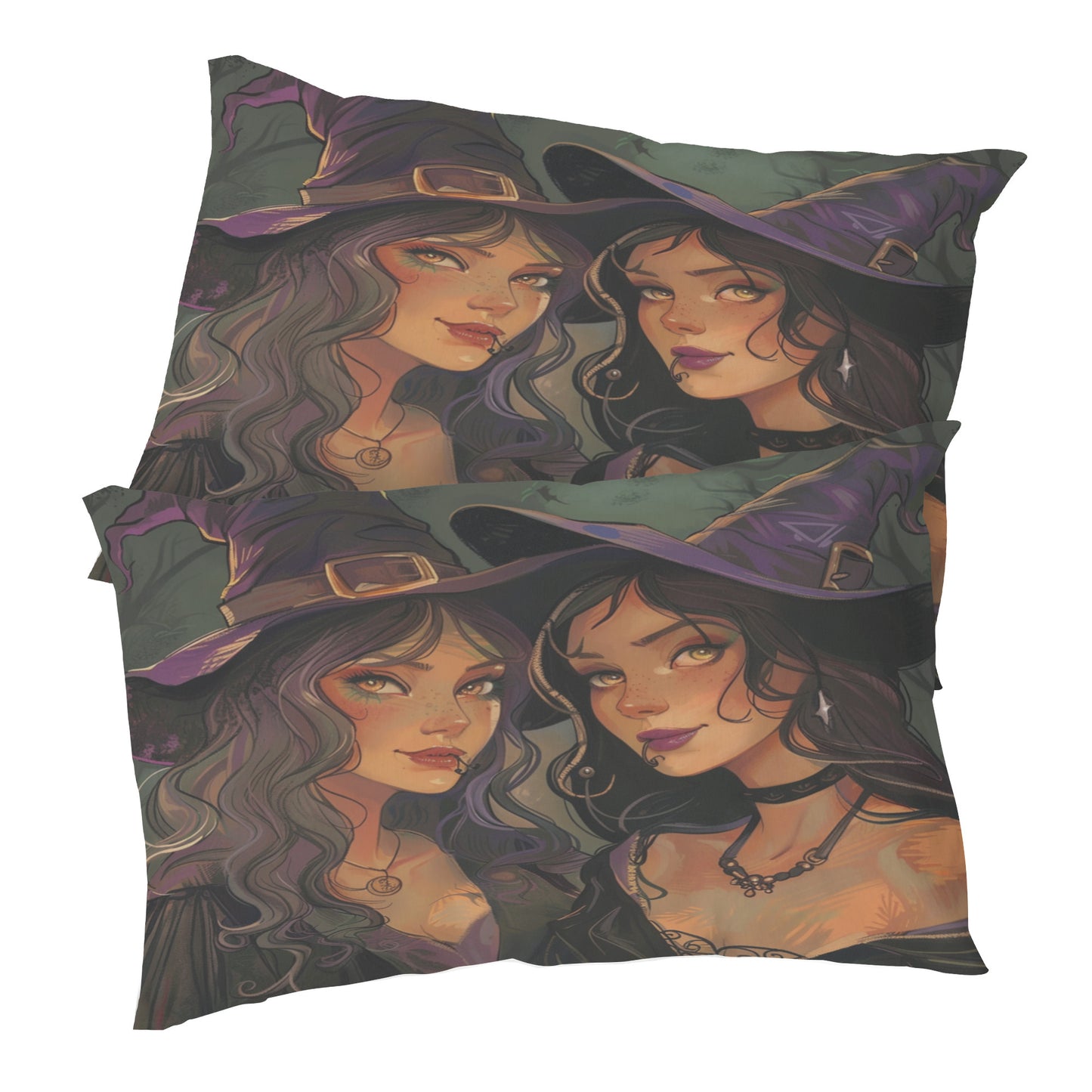 Bewitching Sisters Pillowcase Set