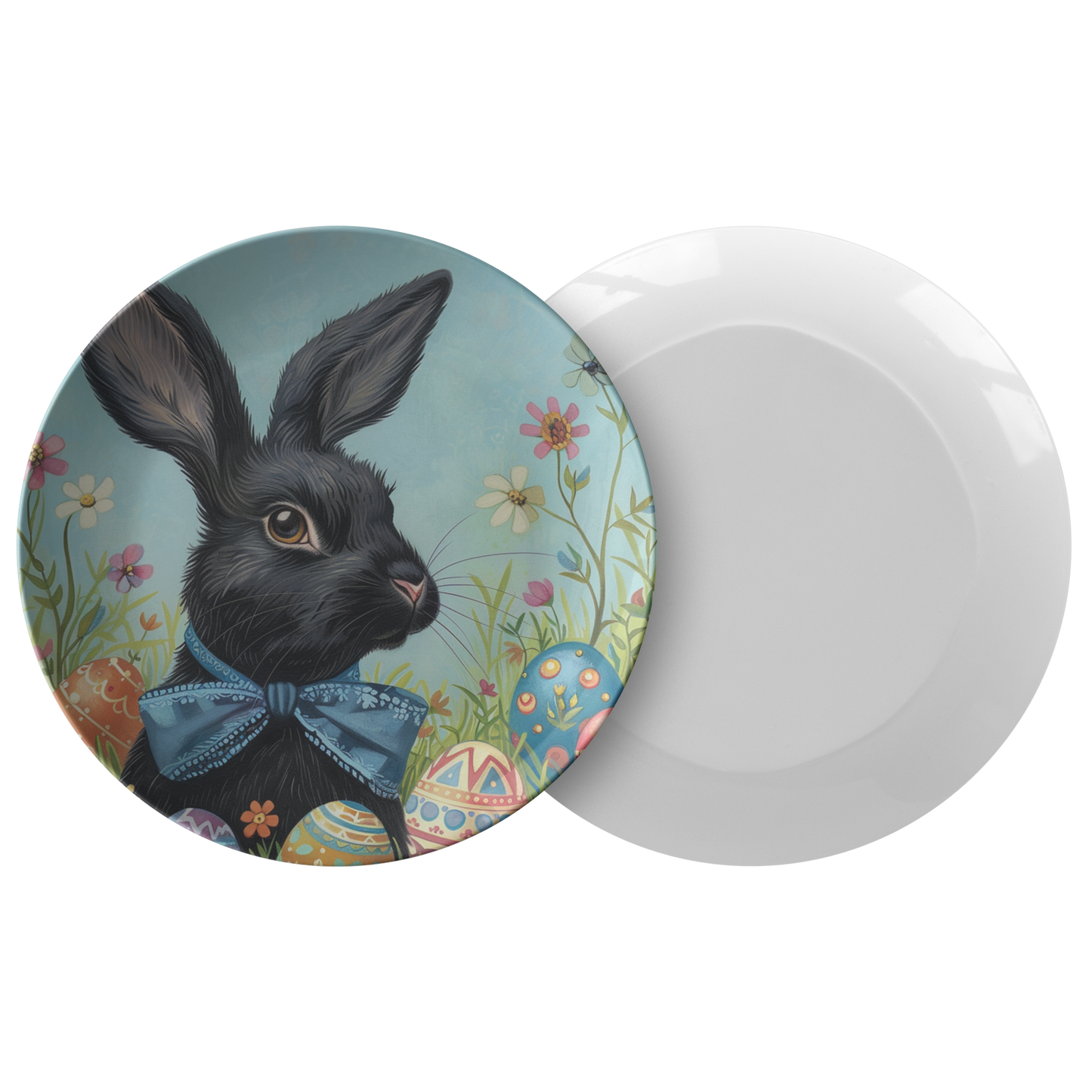Black_Bunny_with_Blue_Bow_Plate_Combo_Mockup.png