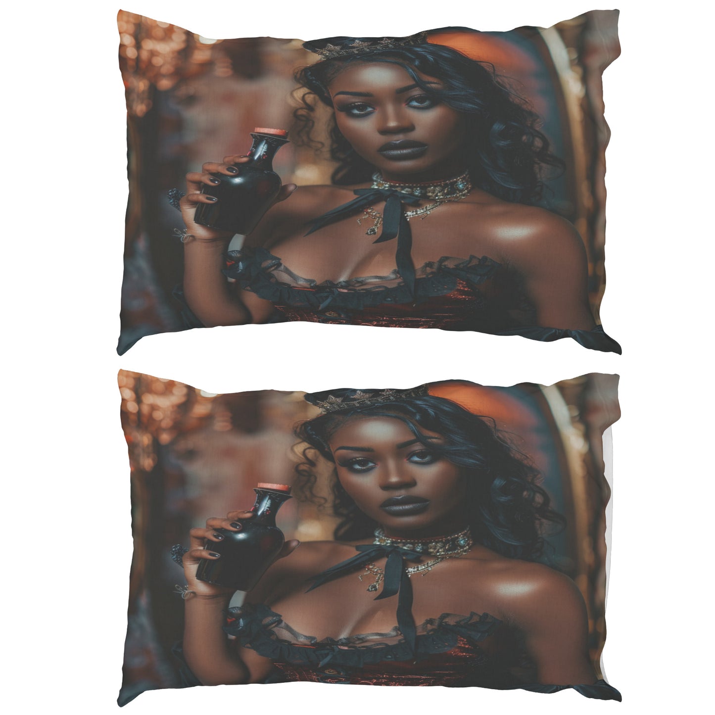 Black Pearl Beauty Pillowcase Set