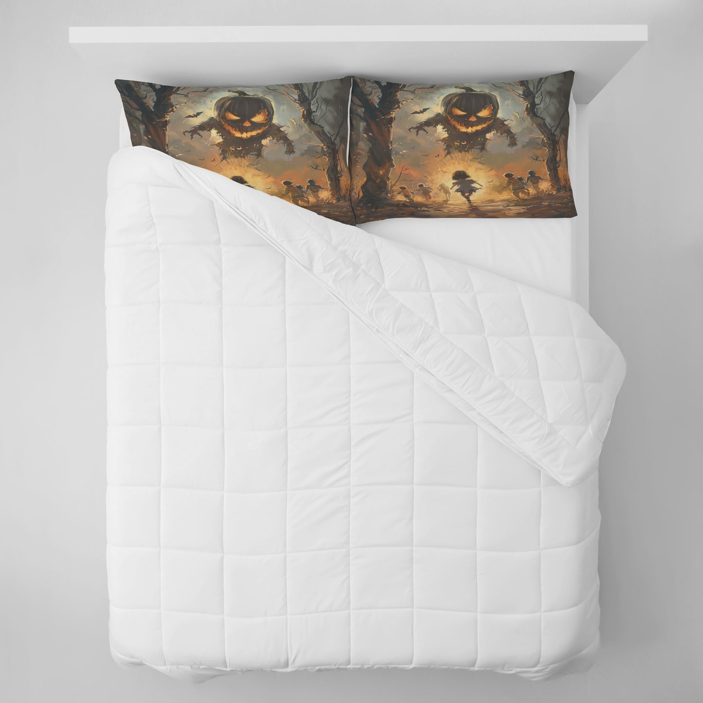 Carved Creepies Pillowcase Set