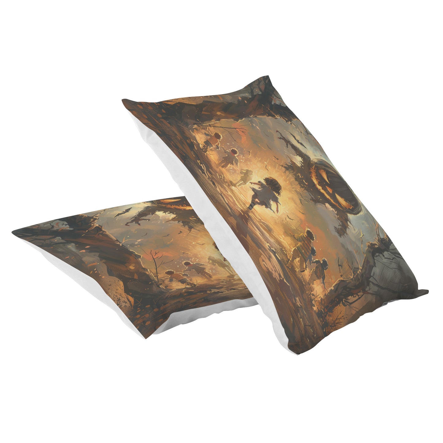 Carved Creepies Pillowcase Set
