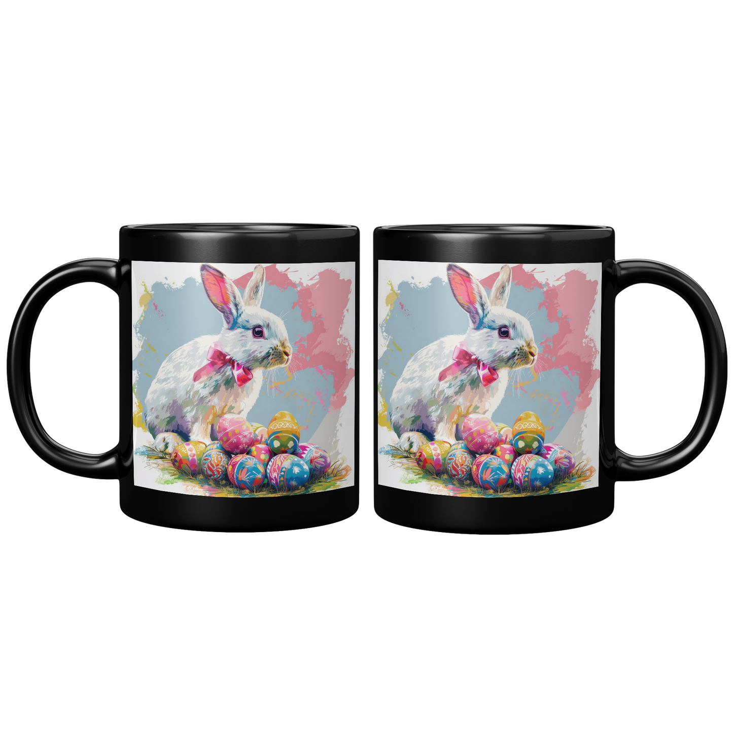 Ears_Up_bunny_with_Pink_Bow_Mug_Black_11oz_Black_FrontBack_Mockup.png