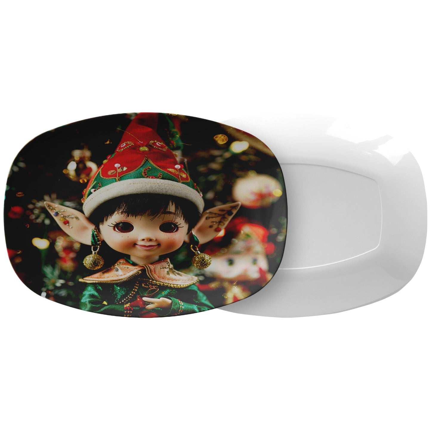 Elf on a Plate Platter 2