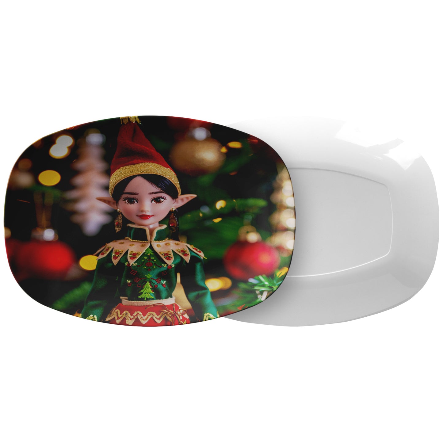 Elf on a Plate Platter 3