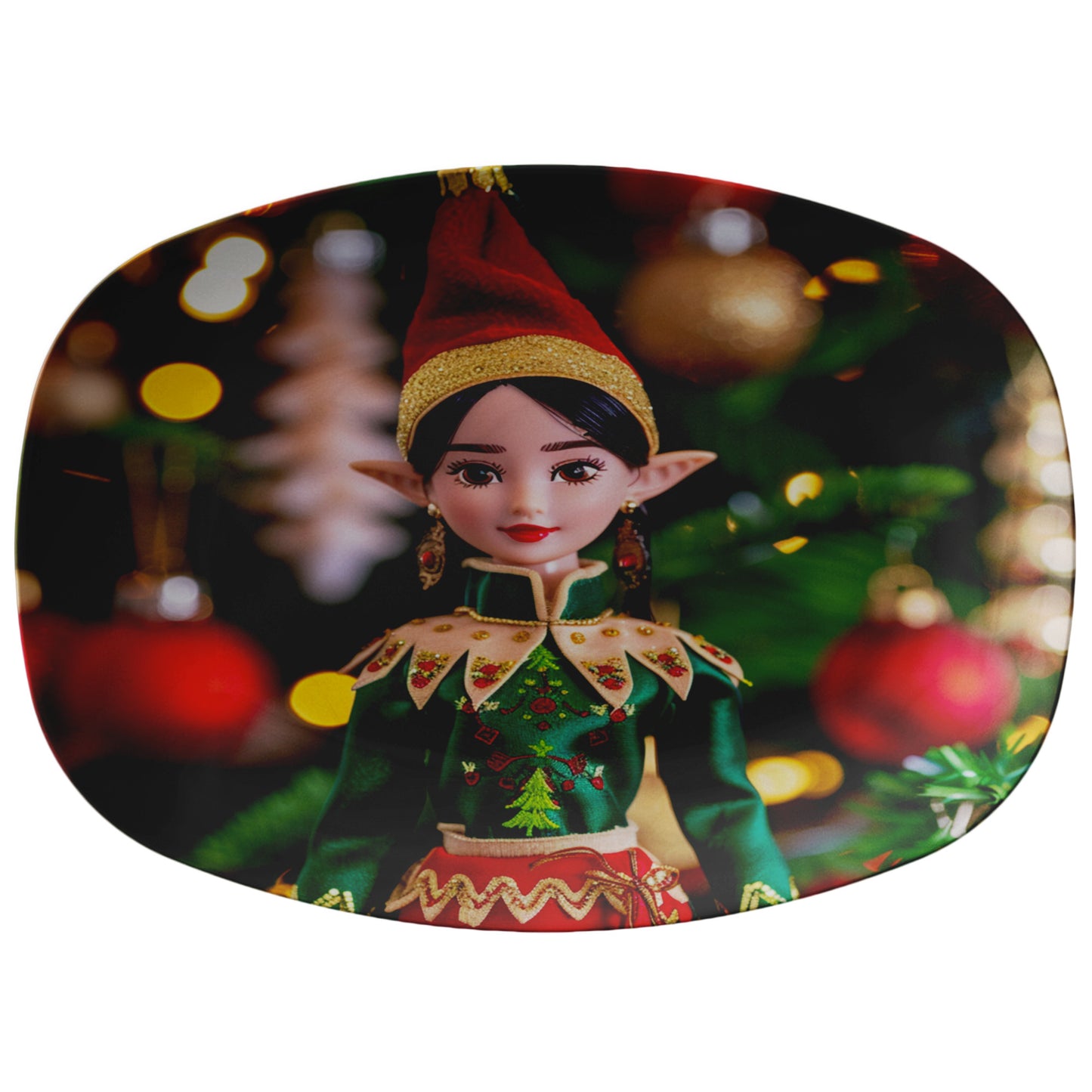 Elf on a Plate Platter 3
