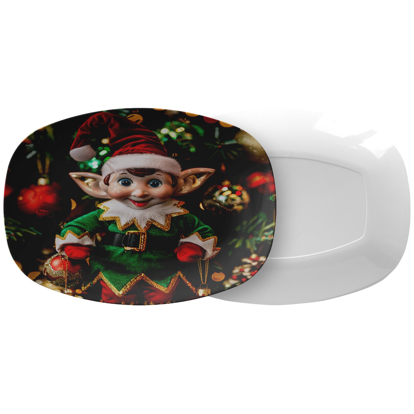 Elf on a Plate Platter 5