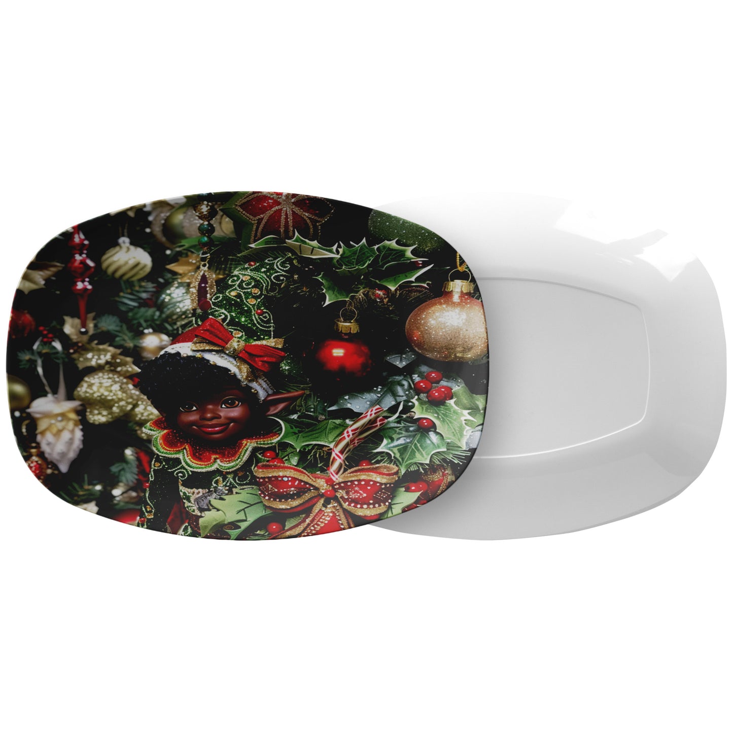 Elf on a Plate Platter 6