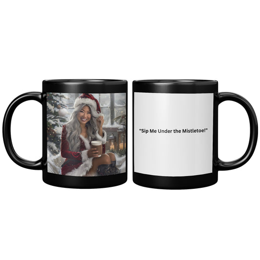 Frosty Fire Mug (Black)