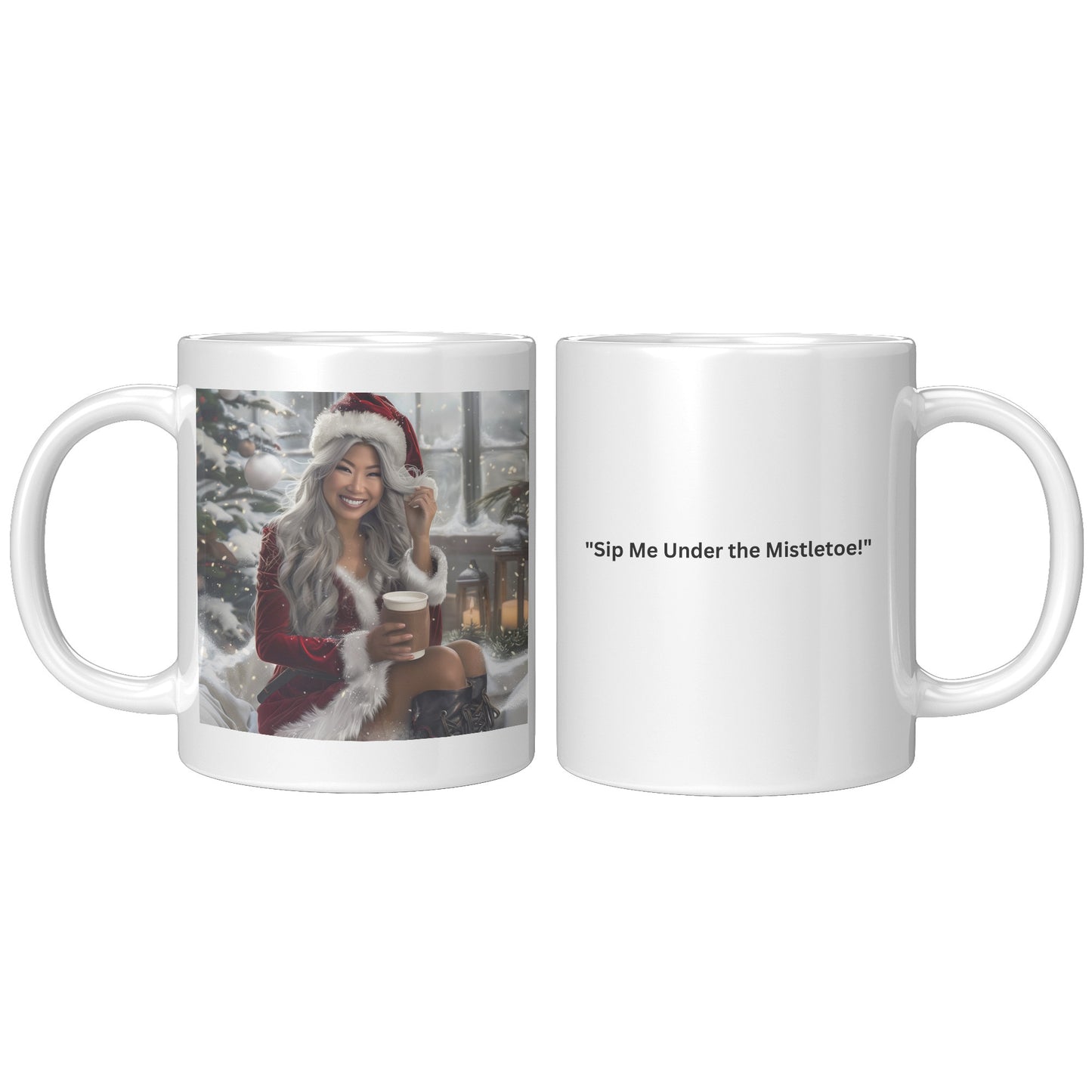 Frosty Fire Mug (White)