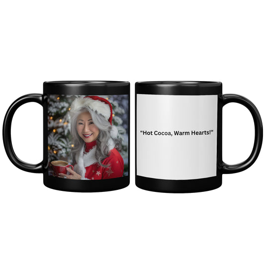 Gingerbread Goddess Mug Black