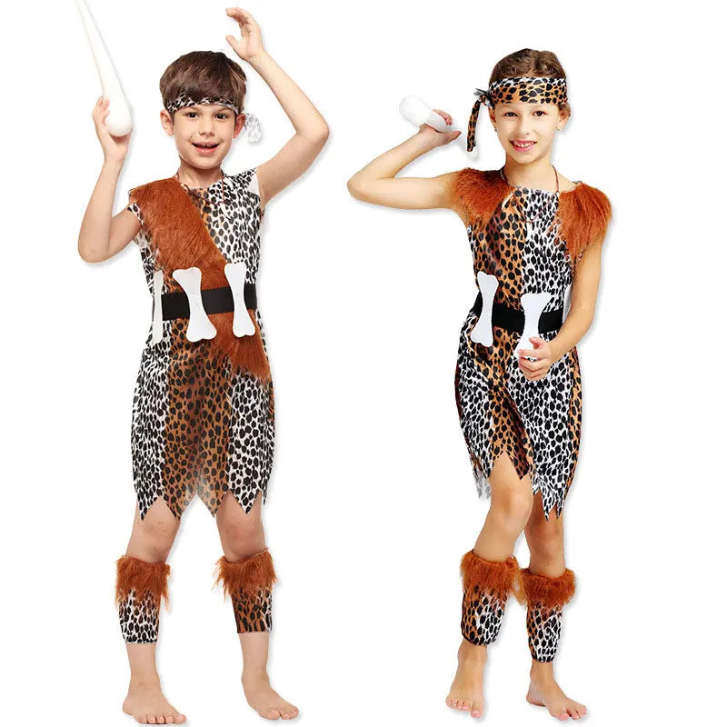 Stone Age Caveboy / Cavegirl Costume