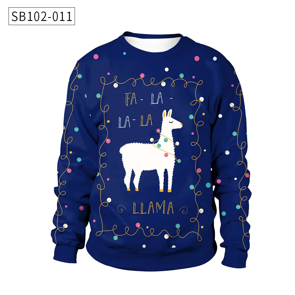 Ugly Christmas Sweaters (17 variations)