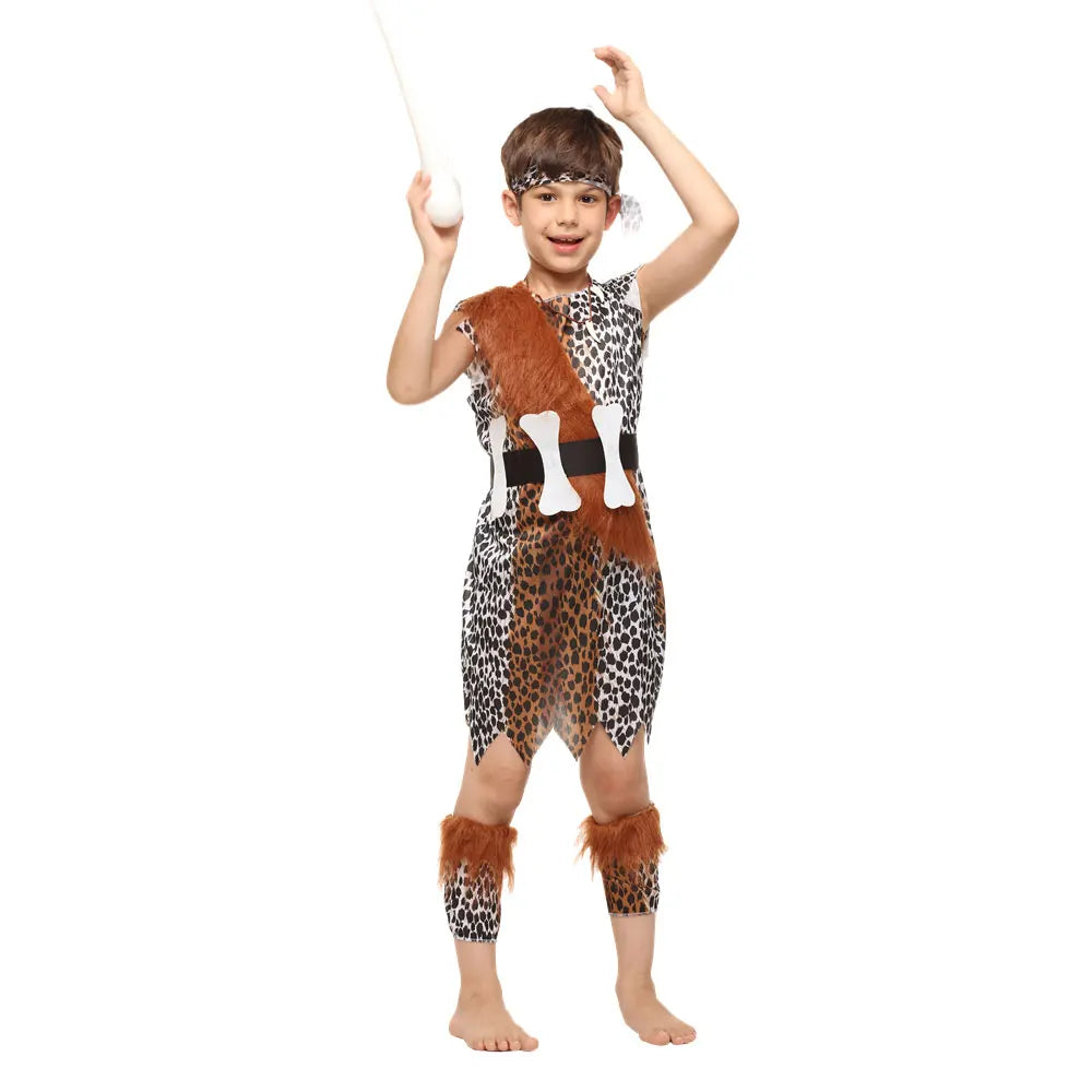 Stone Age Caveboy / Cavegirl Costume