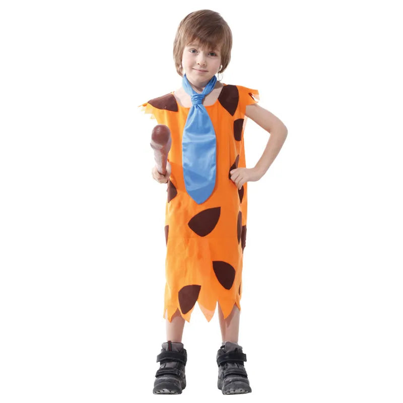 Fred Flintstone Costume (with Inflatable Club)