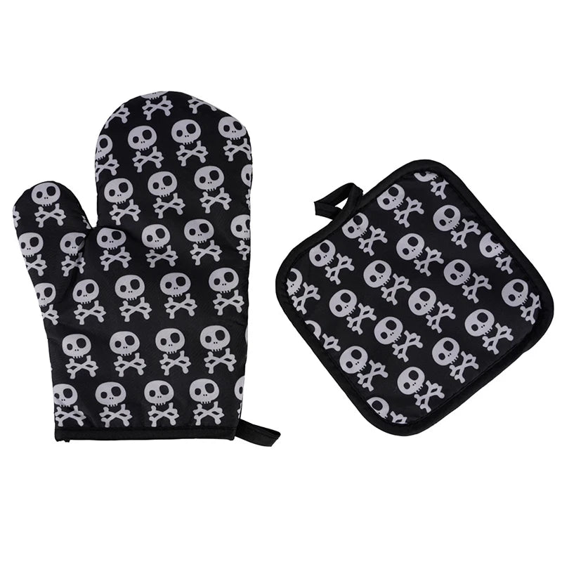 Halloween Kitchen Gloves & Mits (2 Pcs)