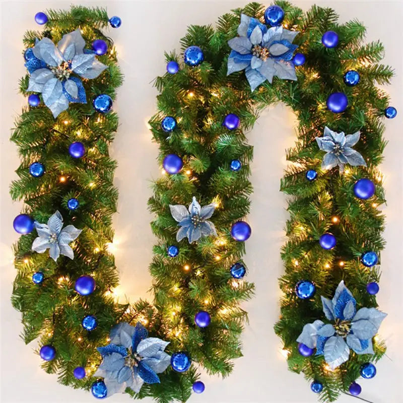Fashionable Holiday Garland (with LED Lights)