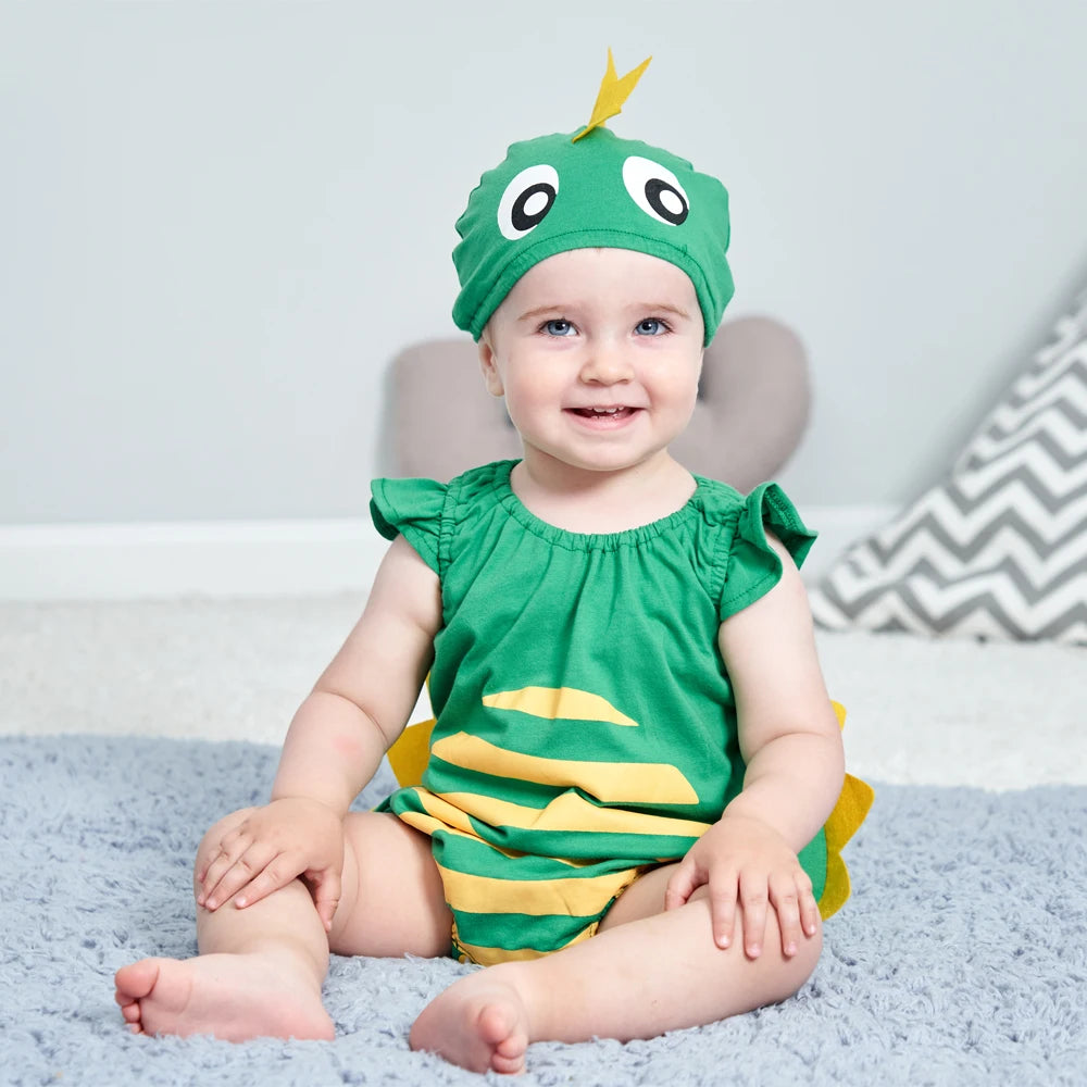 Baby Dinosaur, Chef, Duck and Cowboy Costumes