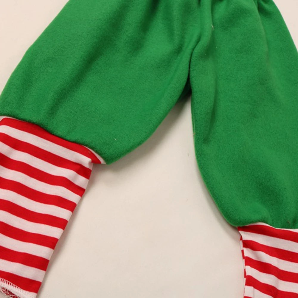 Christmas Green Elf Set For Girls Boys