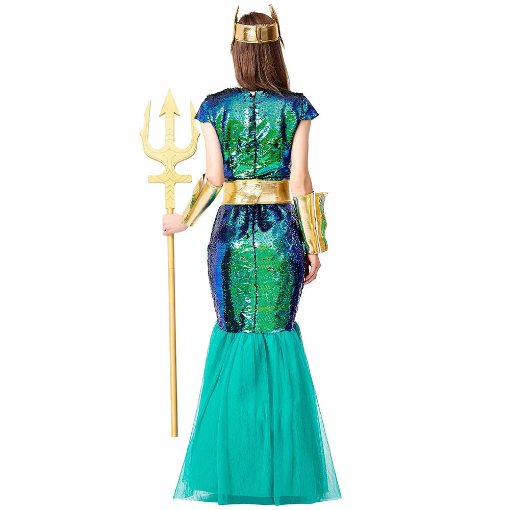 Mermaid Queen / Sea Siren Costume