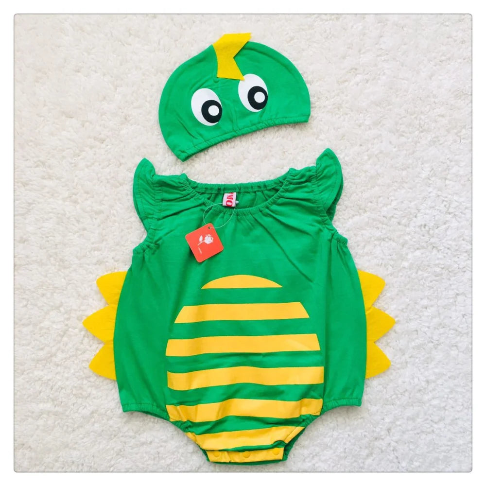Baby Dinosaur, Chef, Duck and Cowboy Costumes