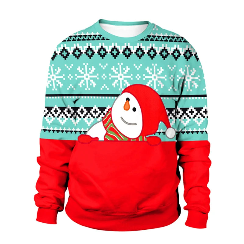 Ugly Christmas Sweaters (17 variations)
