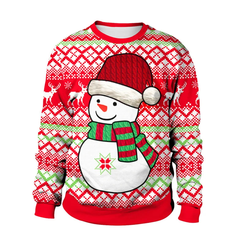 Ugly Christmas Sweaters (17 variations)