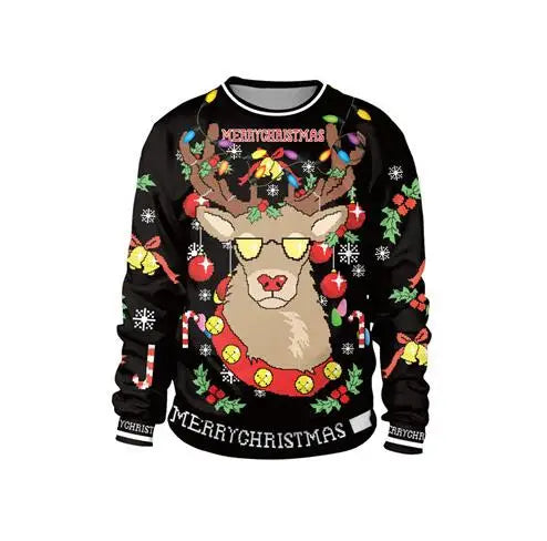 Ugly Christmas Sweaters (17 variations)