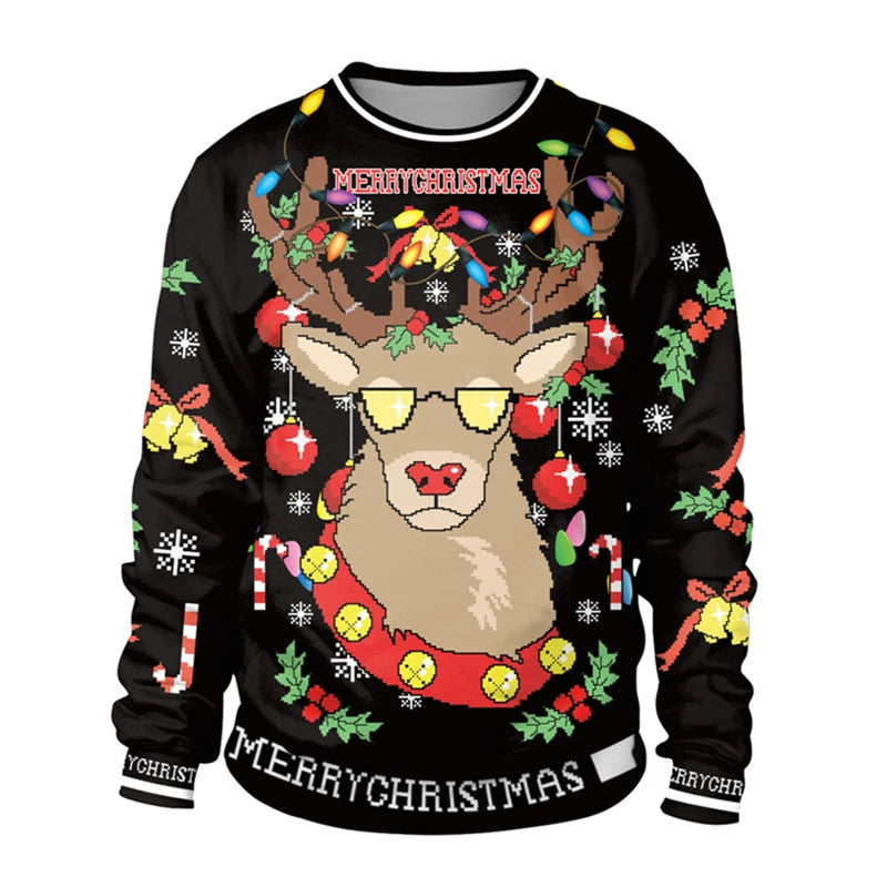 Ugly Christmas Sweaters (17 variations)
