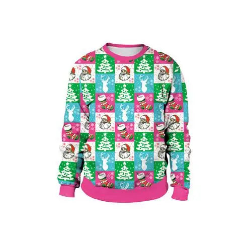 Ugly Christmas Sweaters (17 variations)