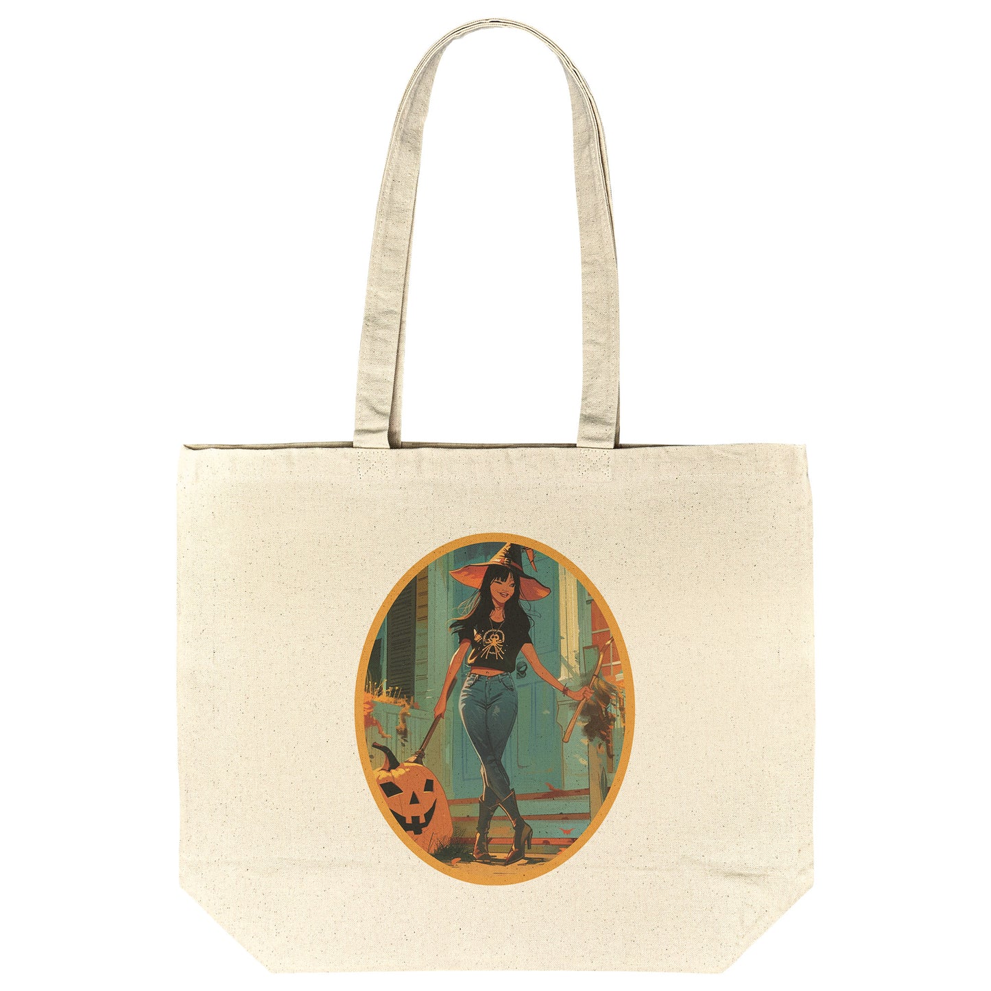 Wicked Wink Cotton Tote (18 x 15)