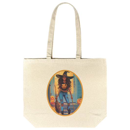 Halloween Cotton Tote (18 x 15)