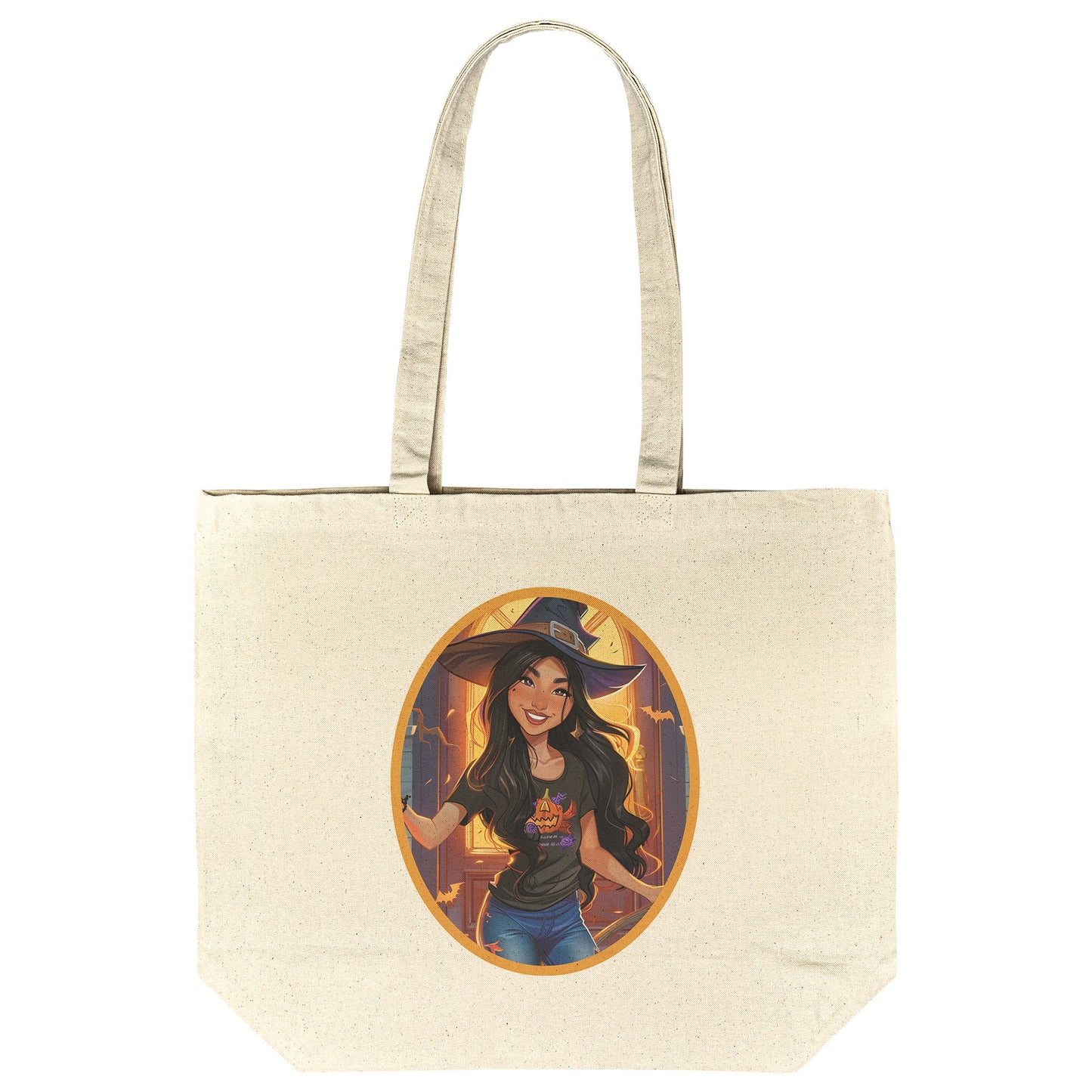 Halloween Cotton Tote (18 x 15)