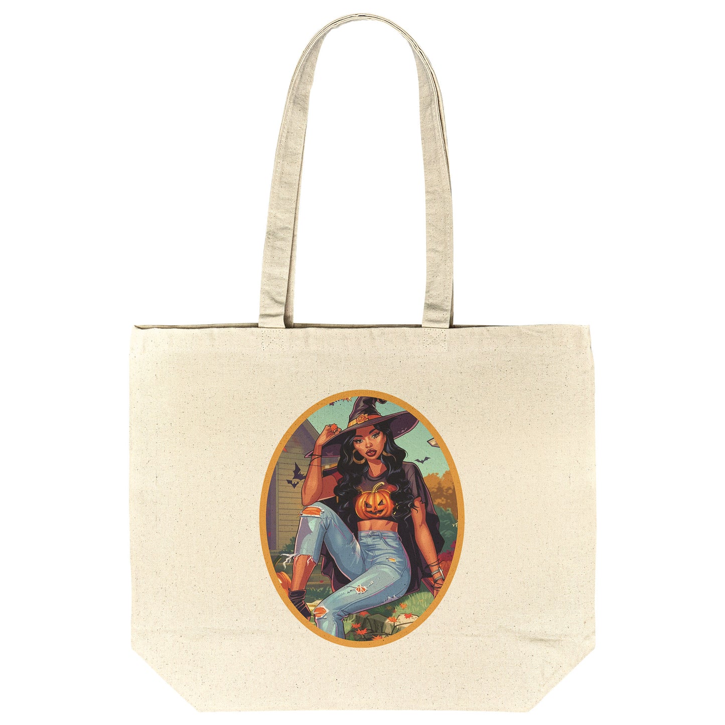Hexy Vixen Cotton Tote (18 x 15)