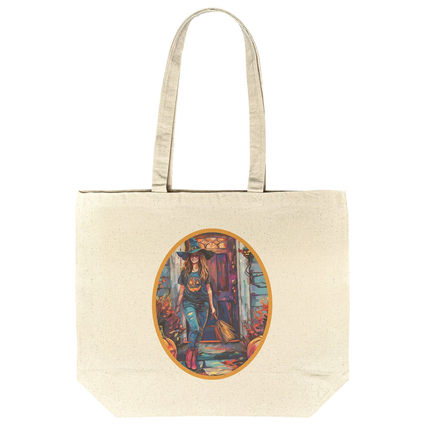 Halloween Cotton Tote (18 x 15)