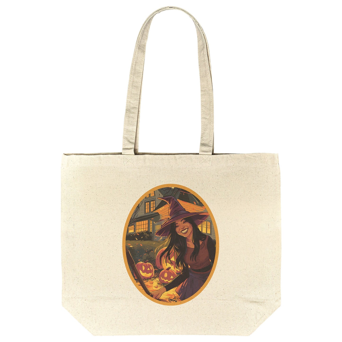 Halloween Cotton Tote (18 x 15)