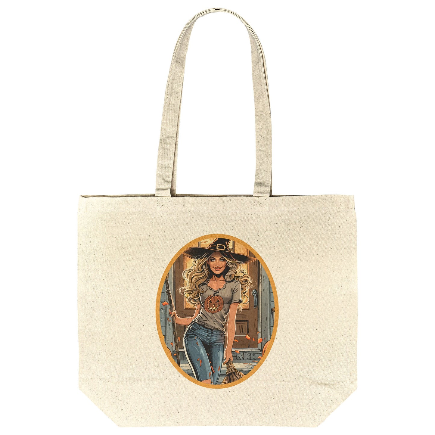 Halloween Cotton Tote (18 x 15)