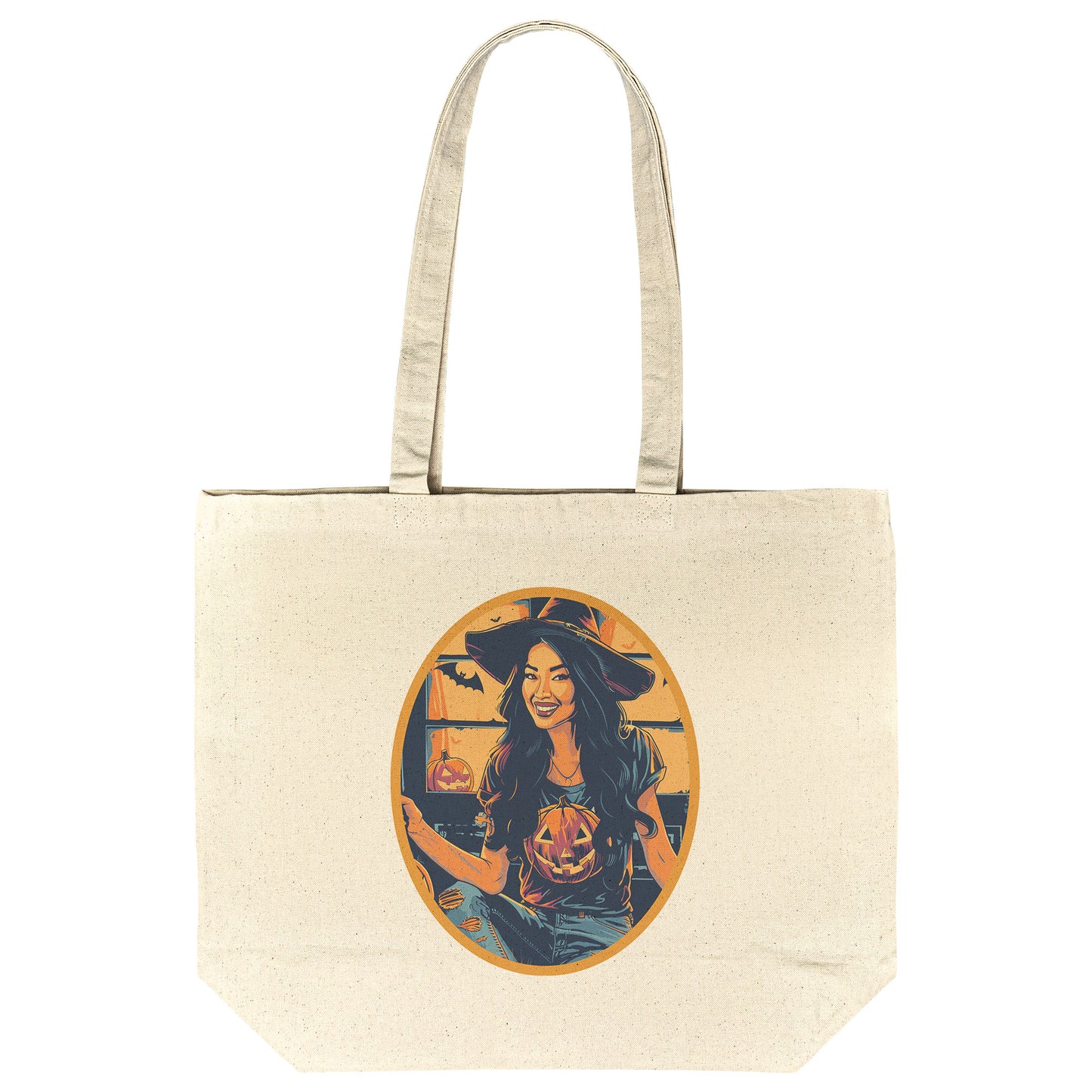 Sassy Sorceress Cotton Tote (18 x 15)