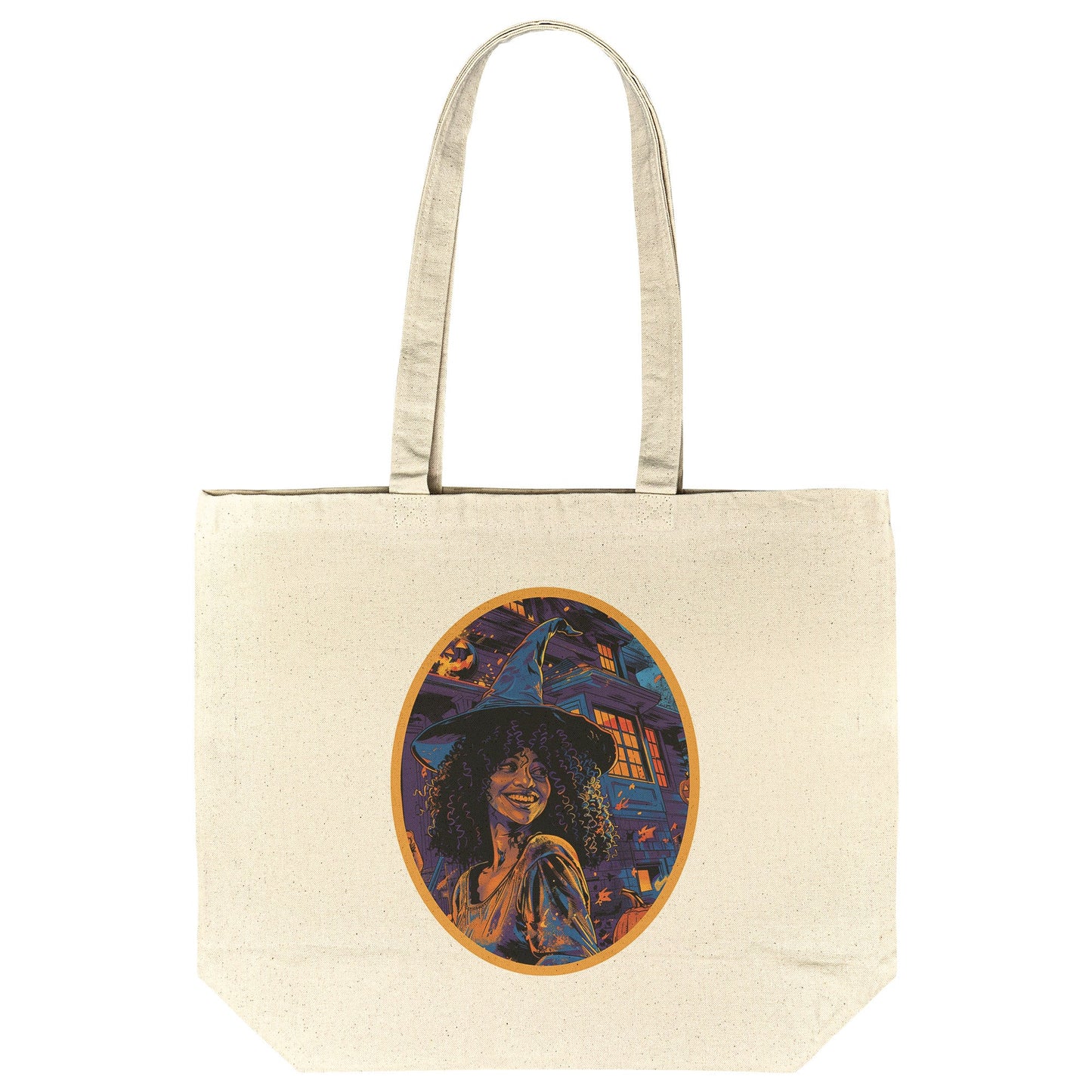 Halloween Cotton Tote (18 x 15)