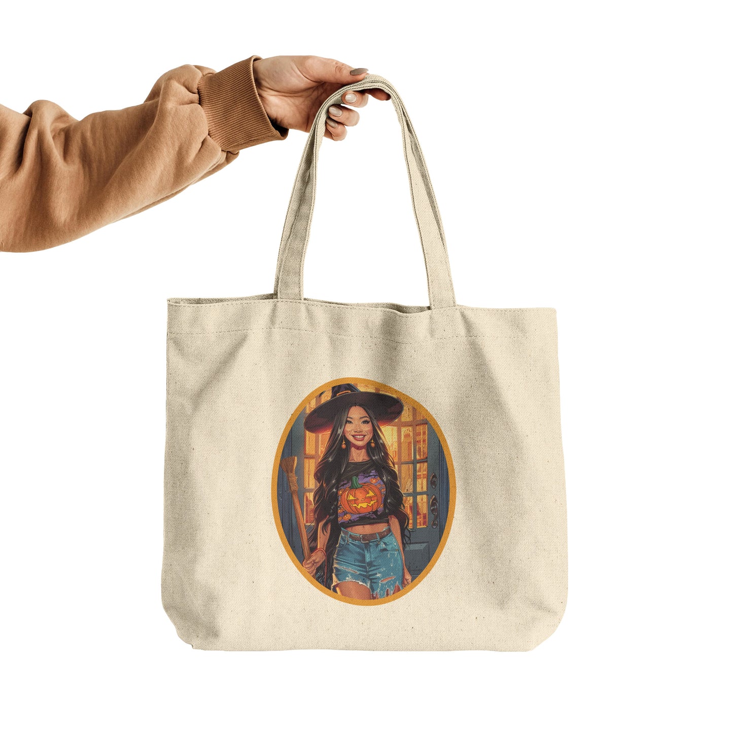 Sunny Spark Cotton Tote (18 x 15)
