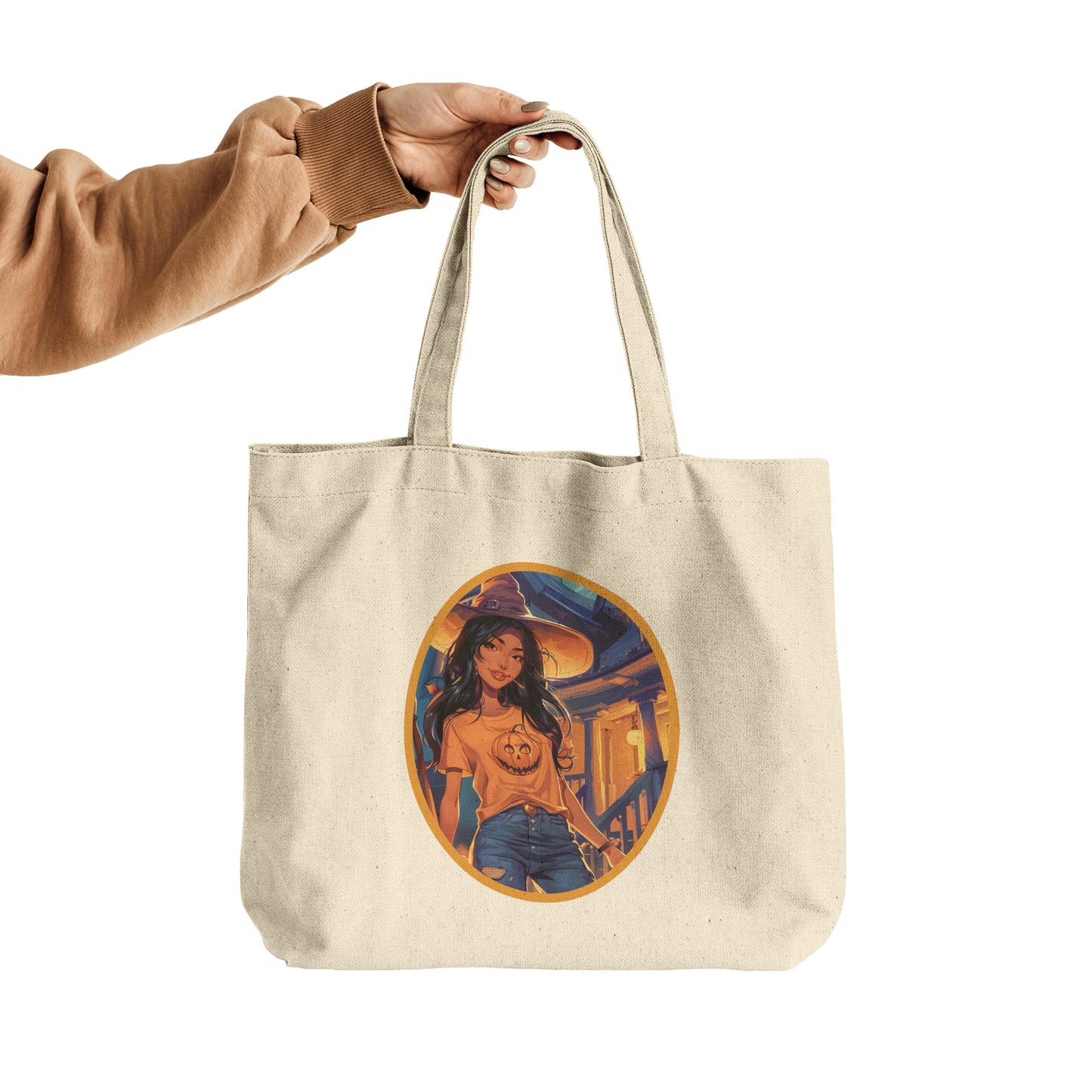 Willow Wisp Cotton Tote (18 x 15)