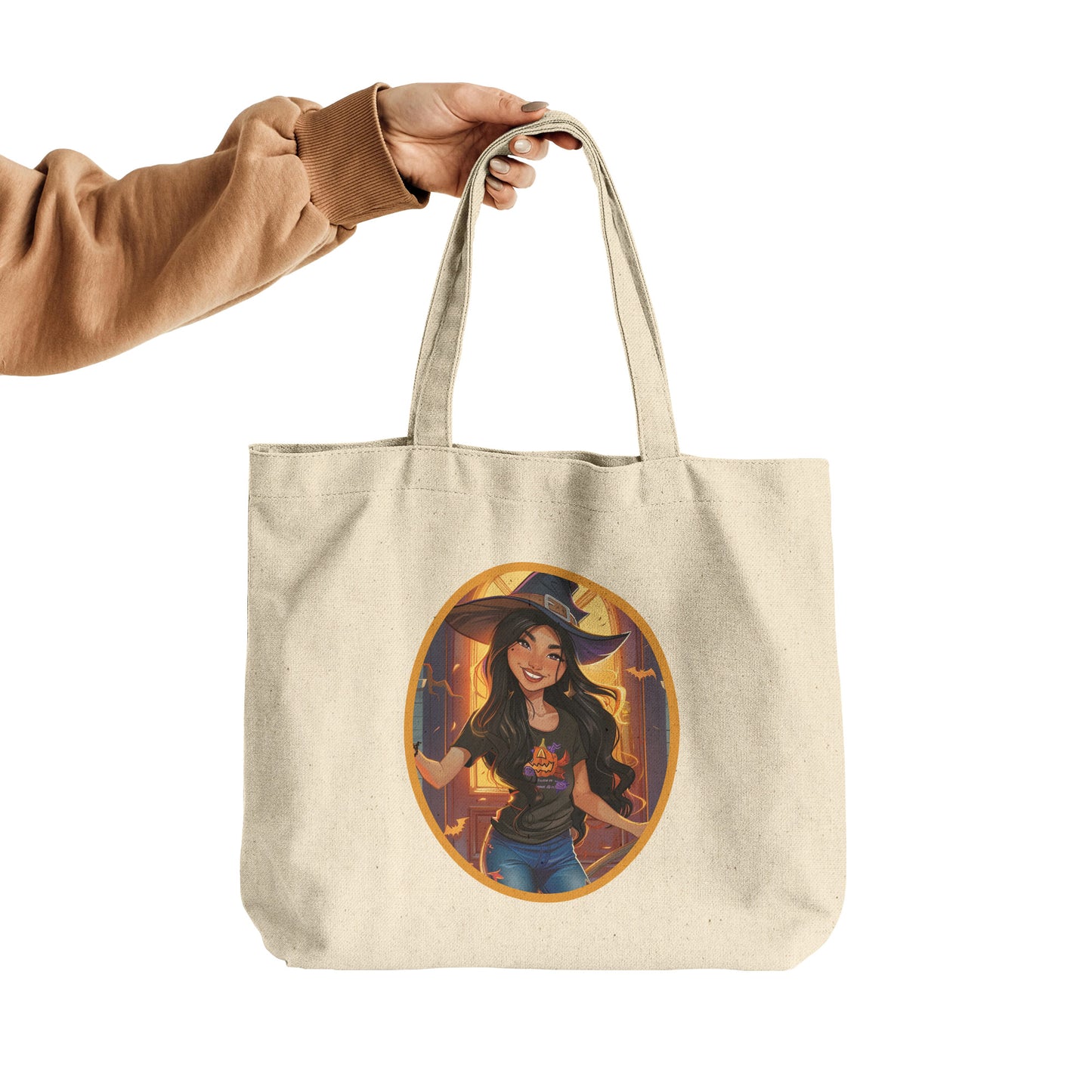 Cleo Charm Cotton Tote (18 x 15)