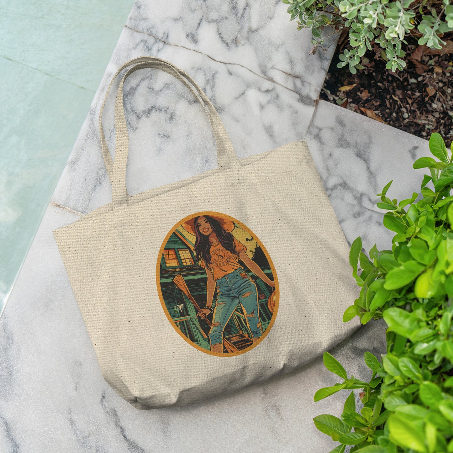 Penny Pocus Cotton Tote (18 x 15)