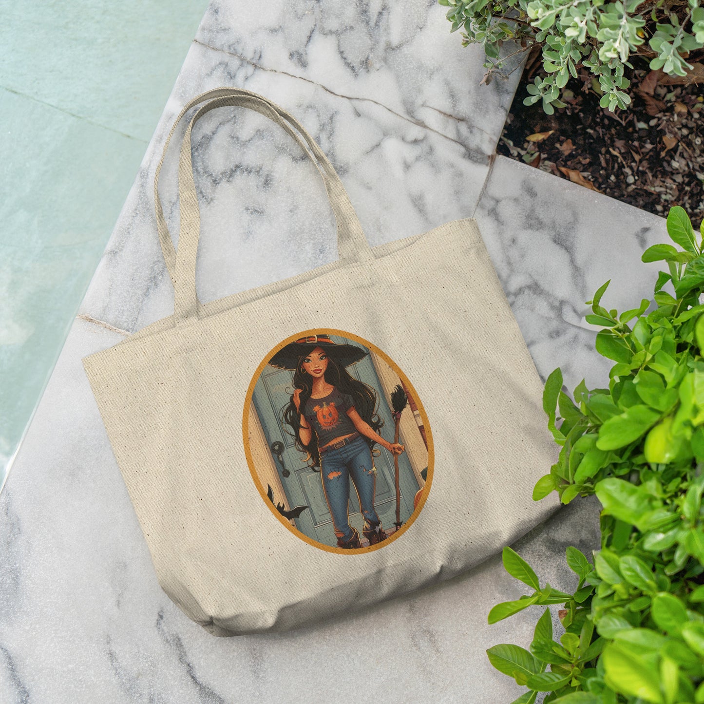Fiona Fizz Cotton Tote (18 x 15)
