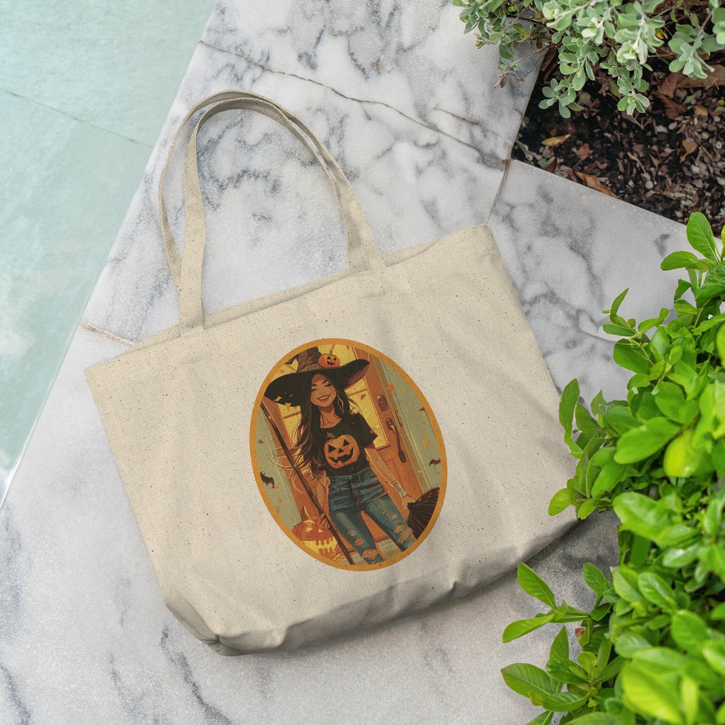 Gracie Glow Cotton Tote (18 x 15)
