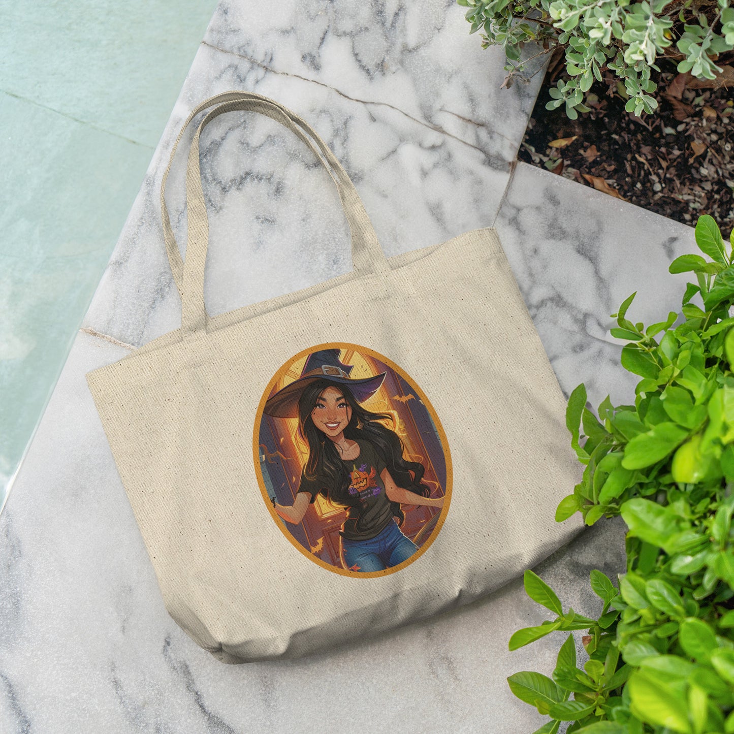 Cleo Charm Cotton Tote (18 x 15)