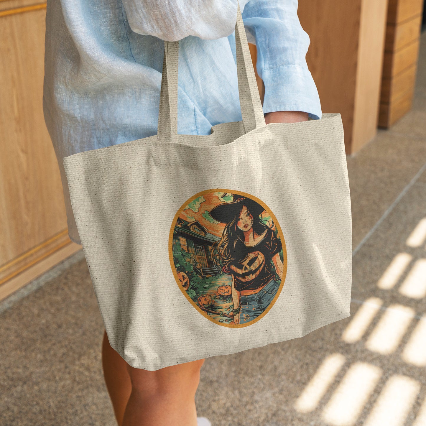 Pippa Potion Cotton Tote (18 x 15)