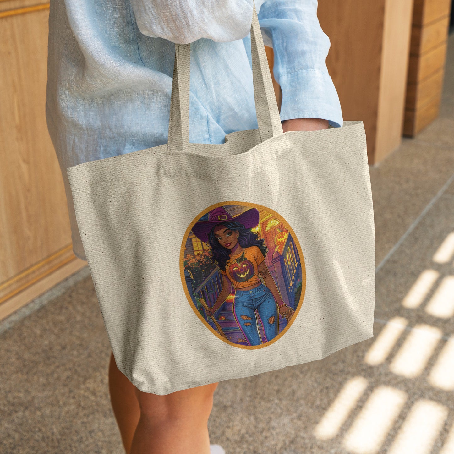 Zara Zing Cotton Tote (18 x 15)