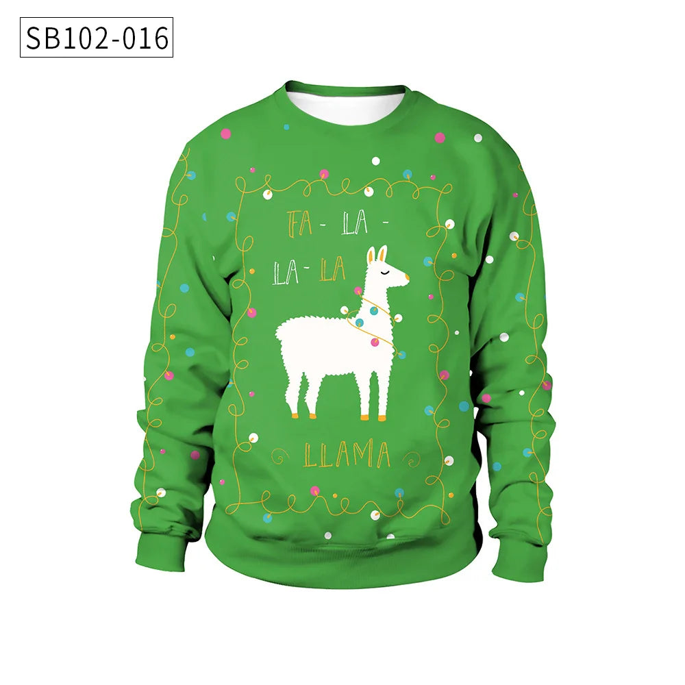 Ugly Christmas Sweaters (17 variations)