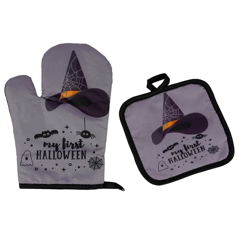 Halloween Kitchen Gloves & Mits (2 Pcs)